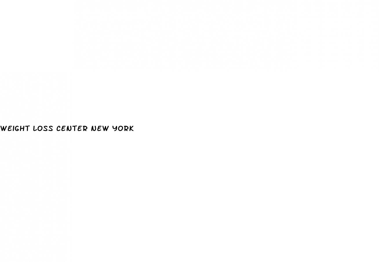 weight loss center new york