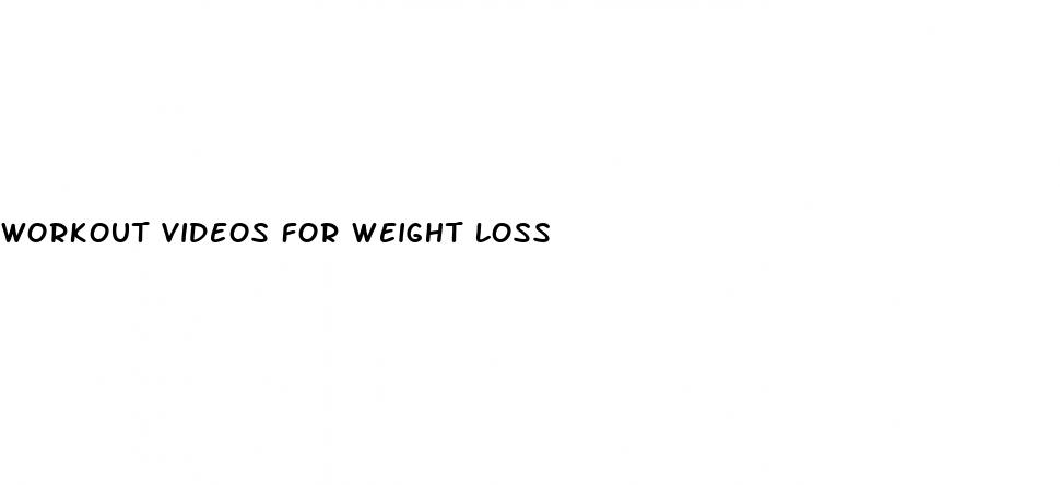 workout videos for weight loss