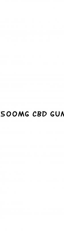 500mg cbd gummy