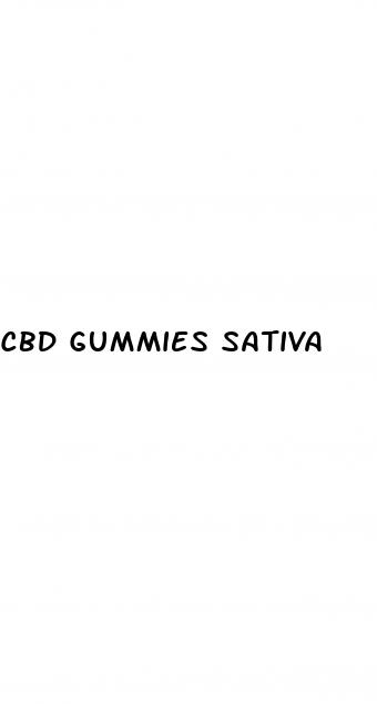 cbd gummies sativa