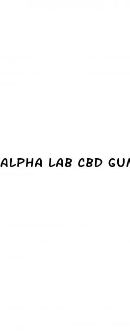 alpha lab cbd gummies