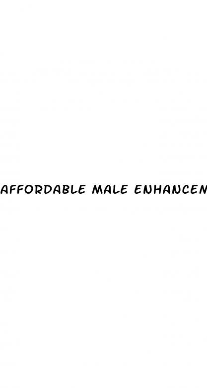 affordable male enhancement pills