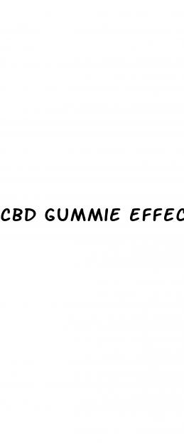 cbd gummie effects