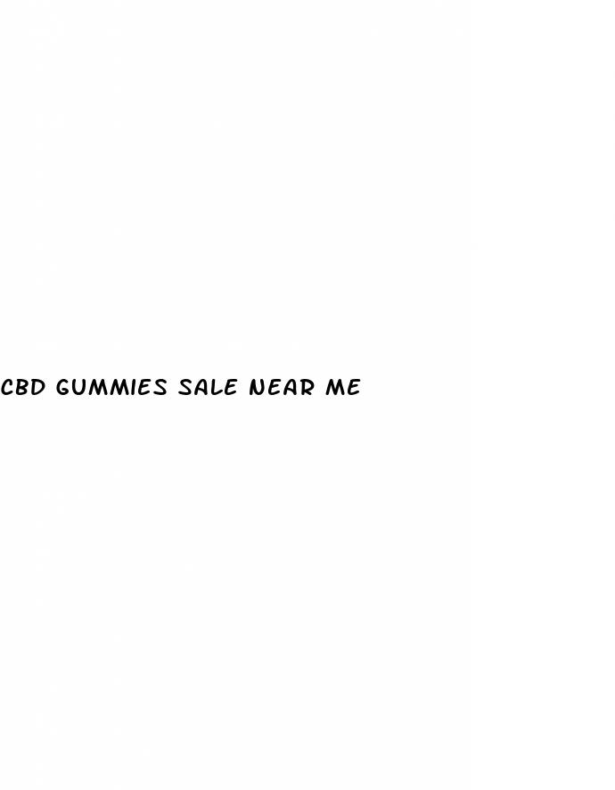 cbd gummies sale near me