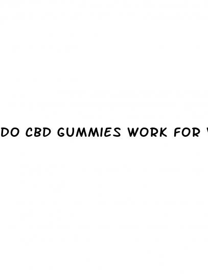 do cbd gummies work for weight loss
