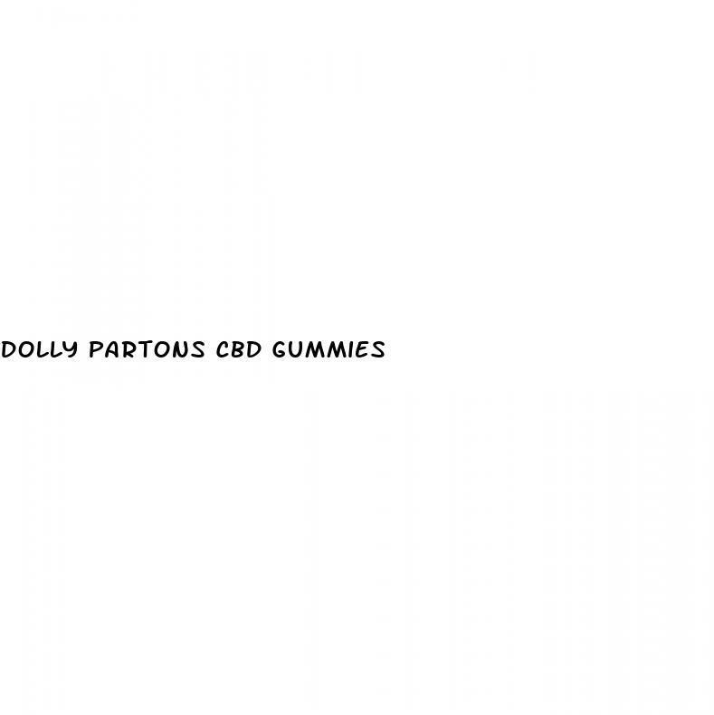 dolly partons cbd gummies