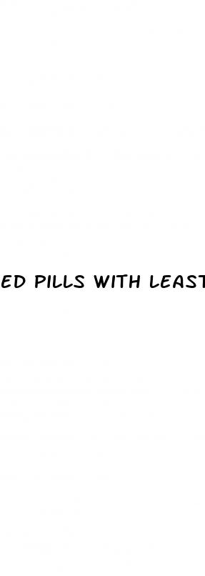 ed pills with least side effects