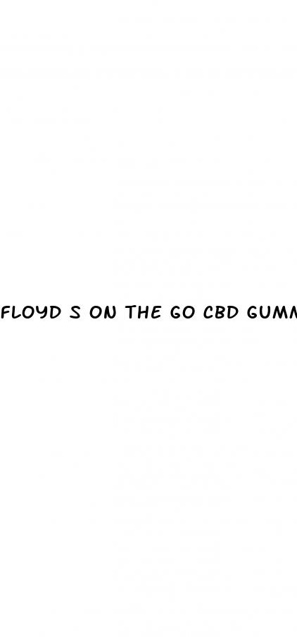 floyd s on the go cbd gummies reviews