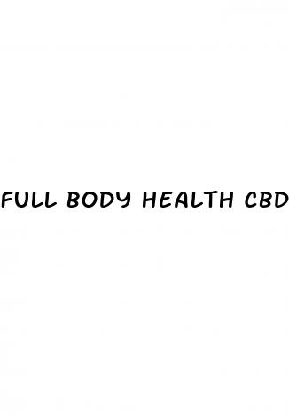 full body health cbd gummies male enhancement