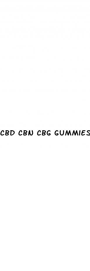 cbd cbn cbg gummies