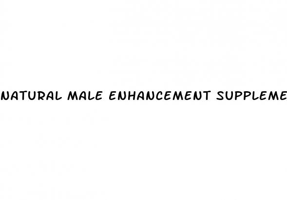 natural male enhancement supplement
