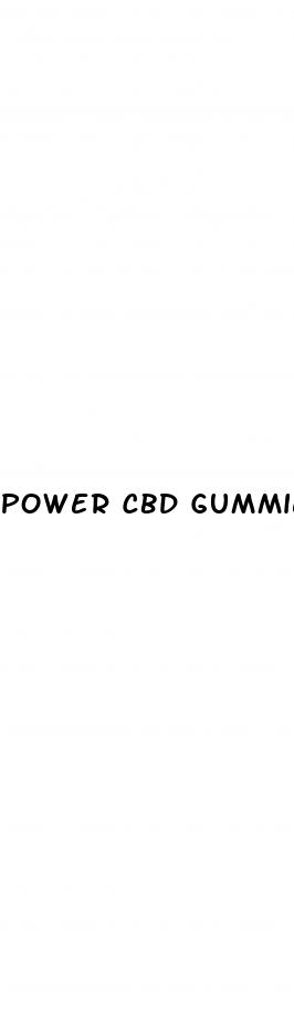 power cbd gummies for sex