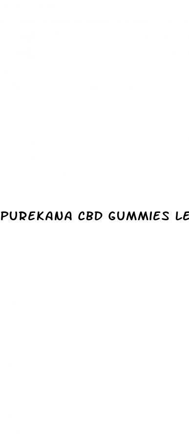 purekana cbd gummies legit