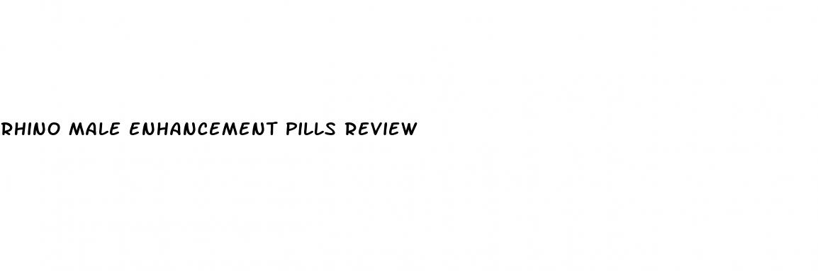rhino male enhancement pills review