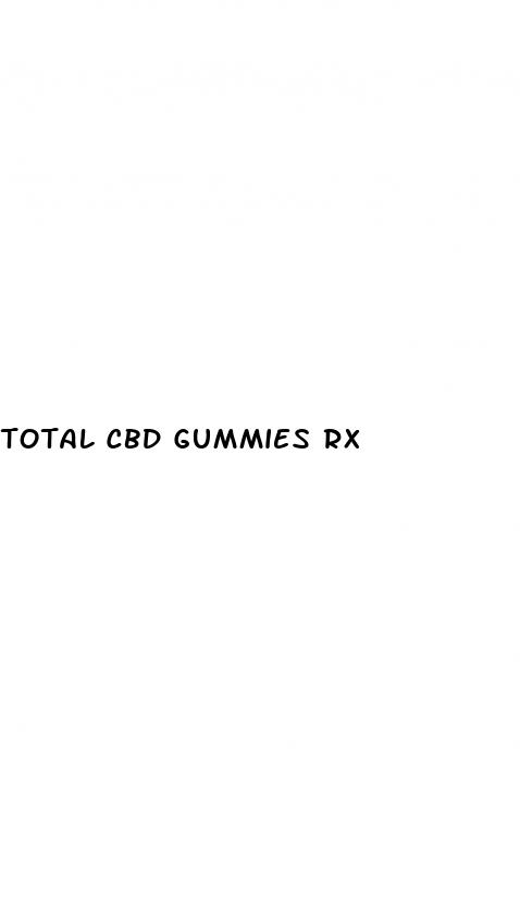 total cbd gummies rx