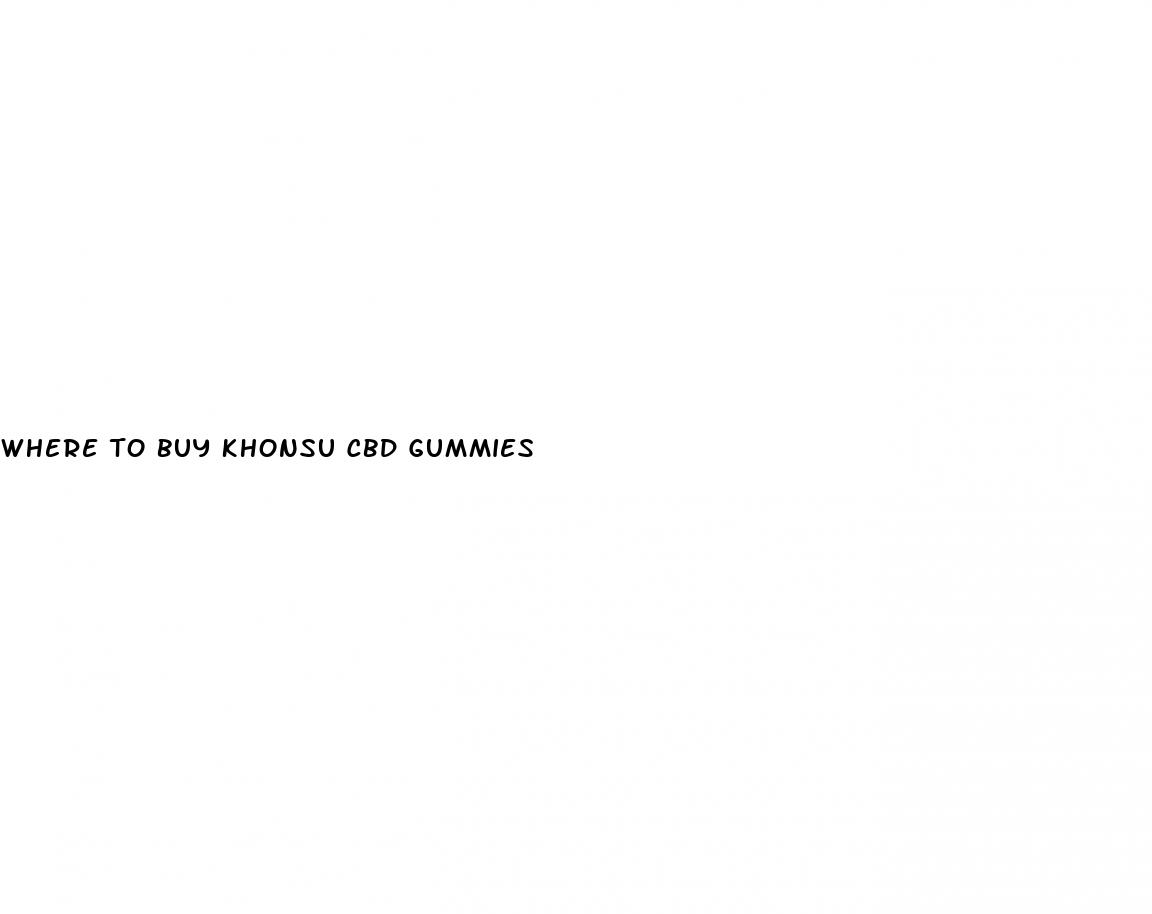 where to buy khonsu cbd gummies