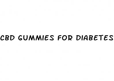 cbd gummies for diabetes reviews