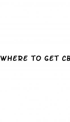 where to get cbd gummies for ed