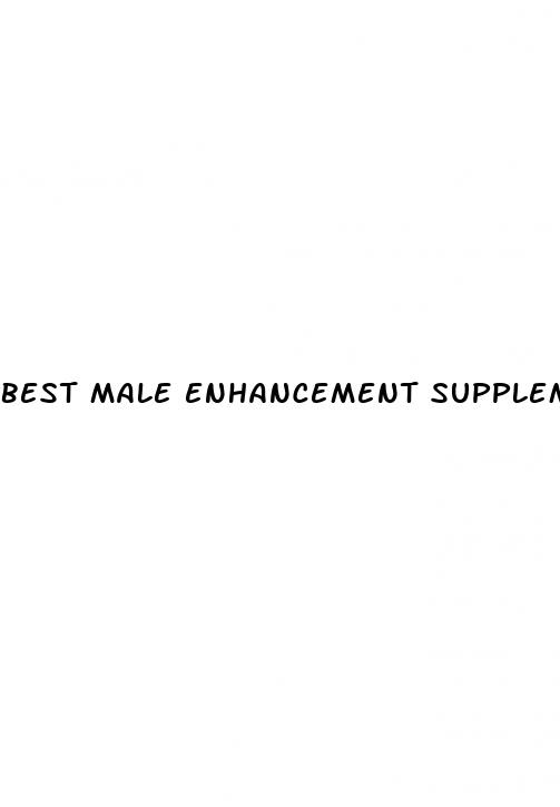 best male enhancement supplement