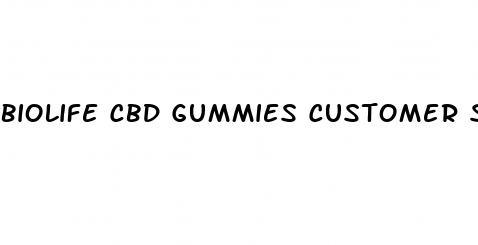 biolife cbd gummies customer service number