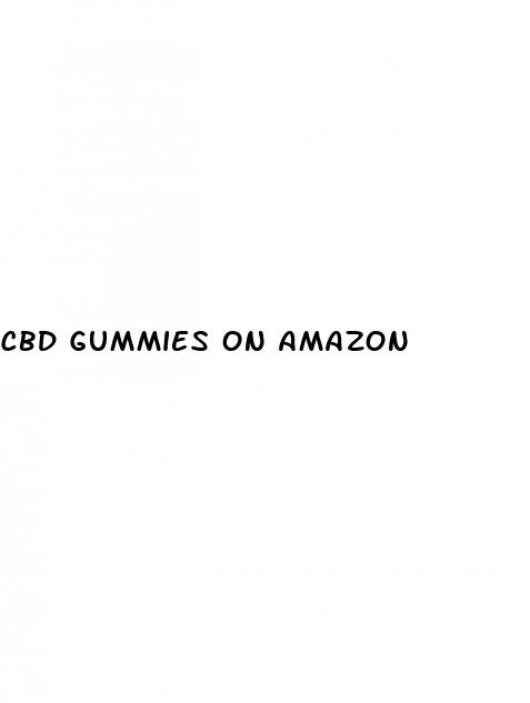 cbd gummies on amazon