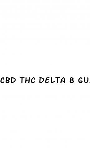 cbd thc delta 8 gummies