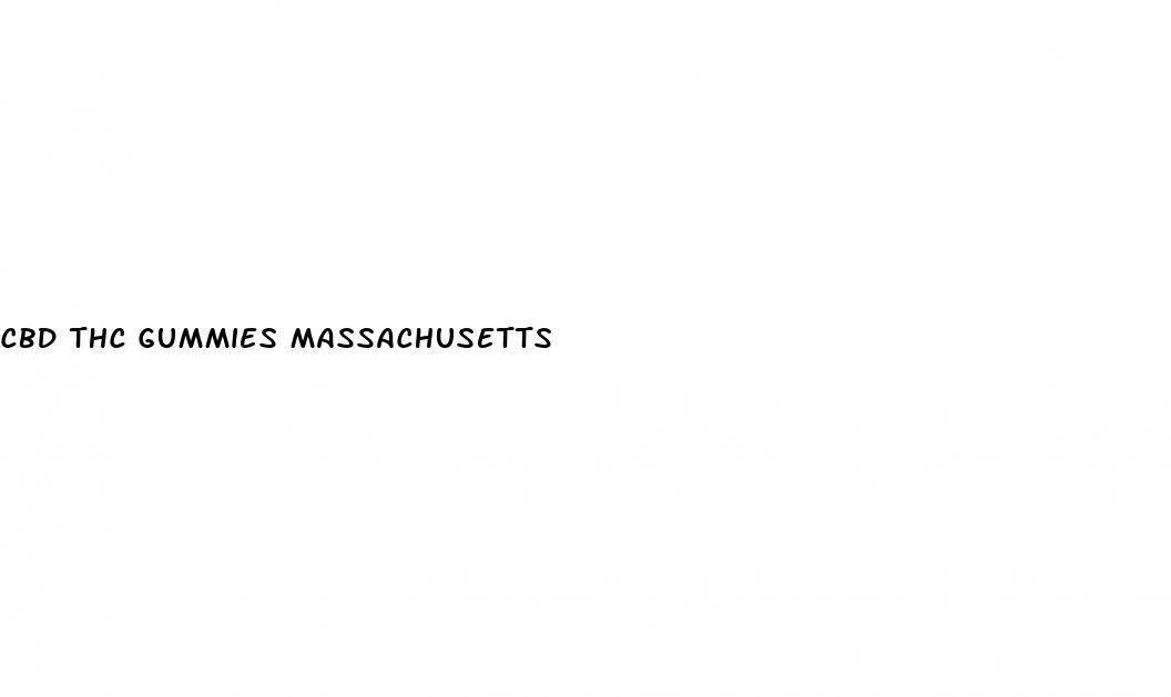 cbd thc gummies massachusetts