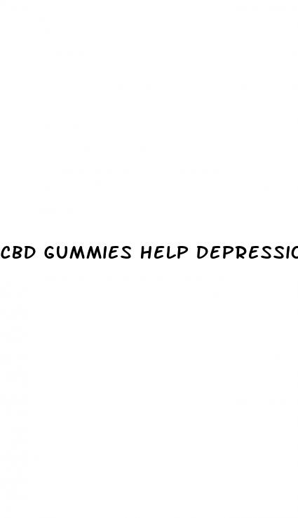 cbd gummies help depression