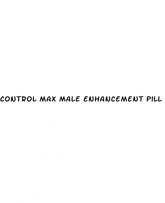 control max male enhancement pill
