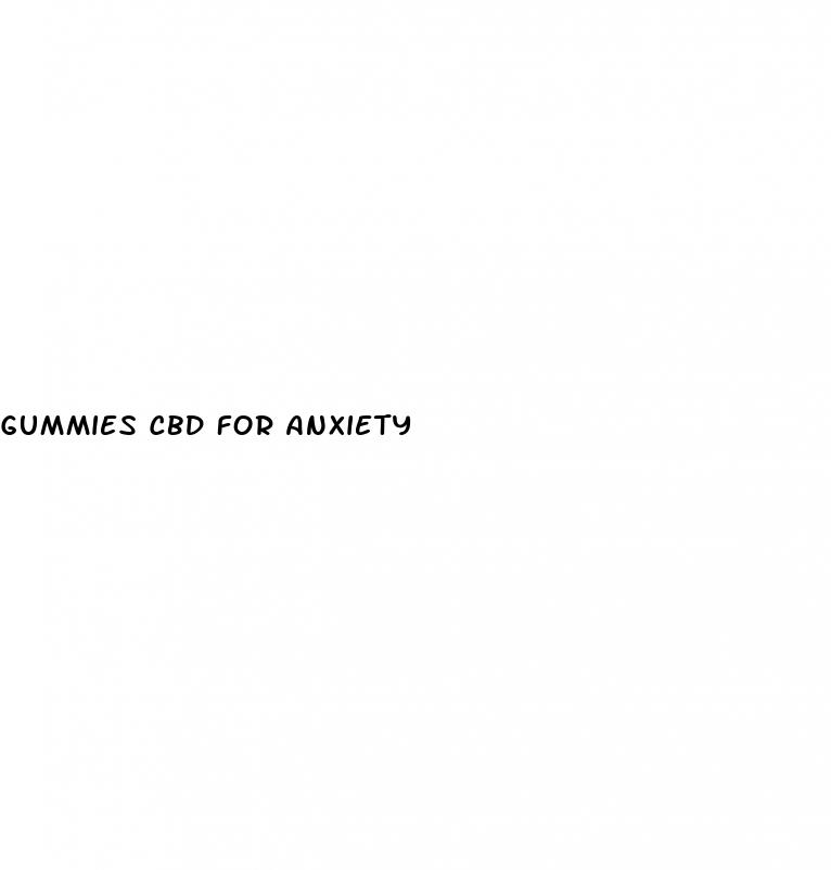 gummies cbd for anxiety