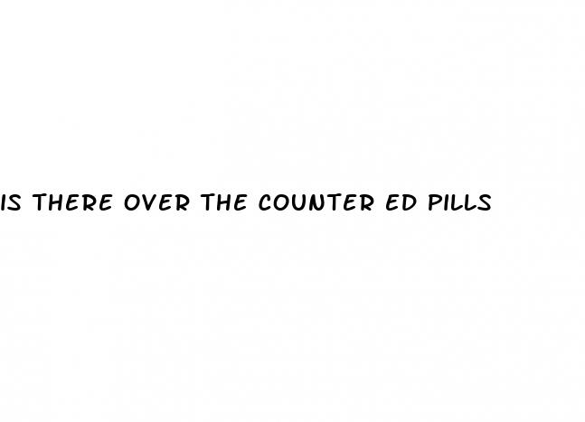 is there over the counter ed pills