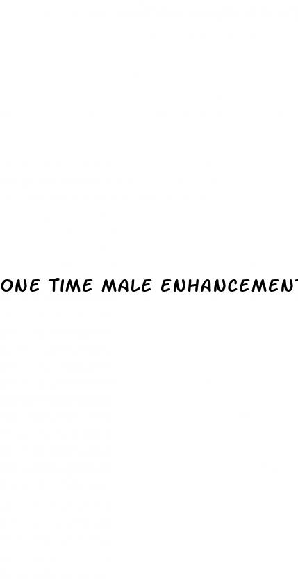 one time male enhancement pill
