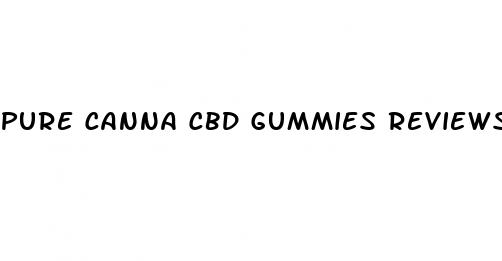 pure canna cbd gummies reviews