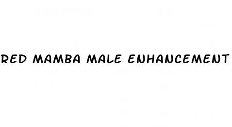 red mamba male enhancement pills