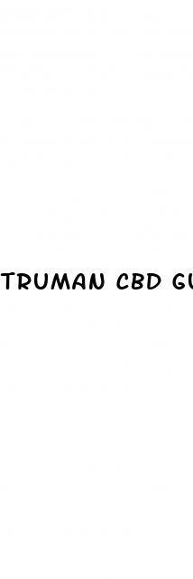 truman cbd gummies official website