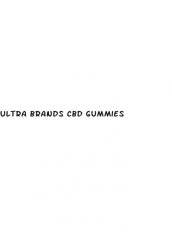 ultra brands cbd gummies