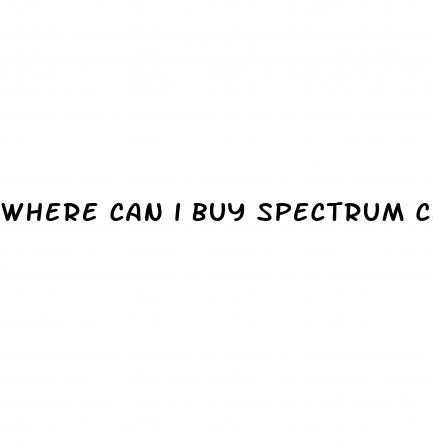 where can i buy spectrum cbd gummies
