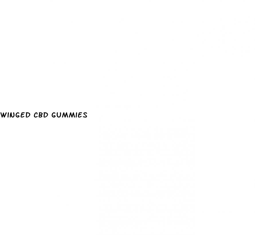 winged cbd gummies