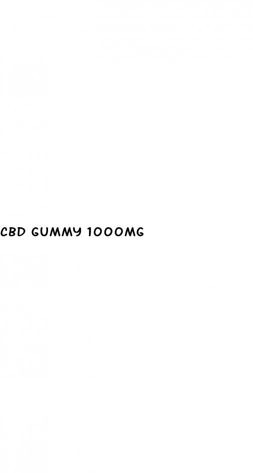 cbd gummy 1000mg