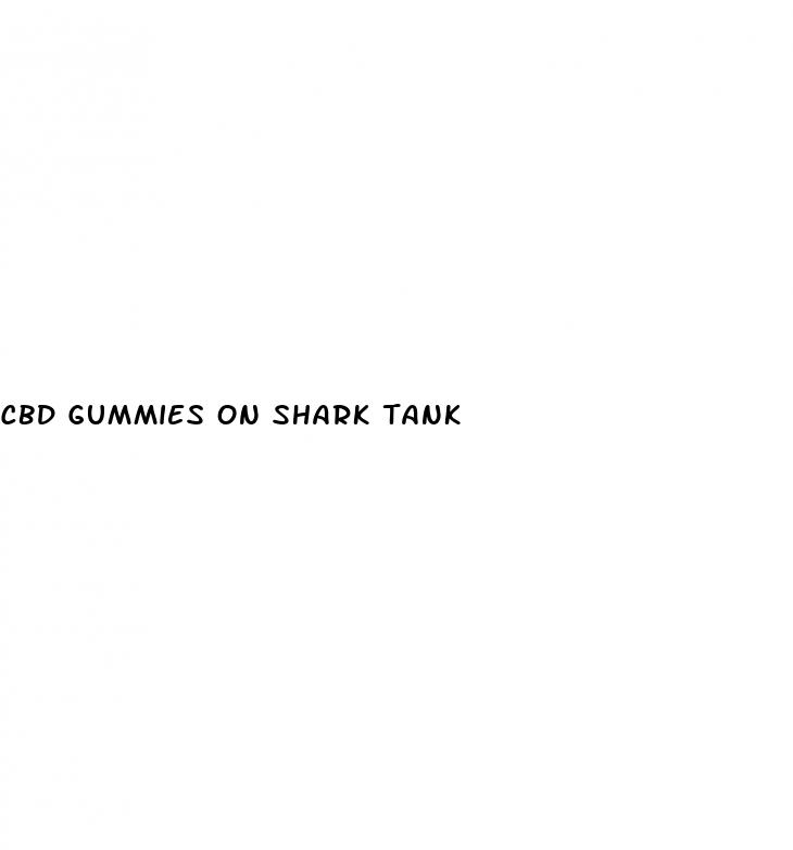 cbd gummies on shark tank