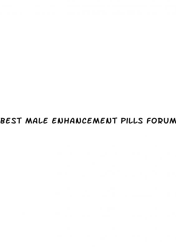 best male enhancement pills forum
