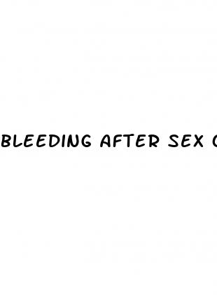 bleeding after sex on birth control pill