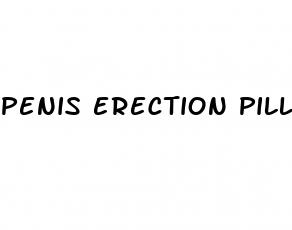 penis erection pills