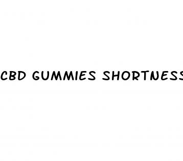 cbd gummies shortness of breath