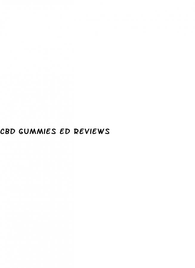 cbd gummies ed reviews