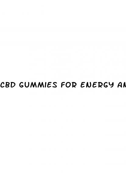 cbd gummies for energy and focus