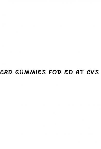 cbd gummies for ed at cvs