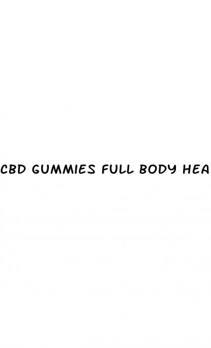 cbd gummies full body health