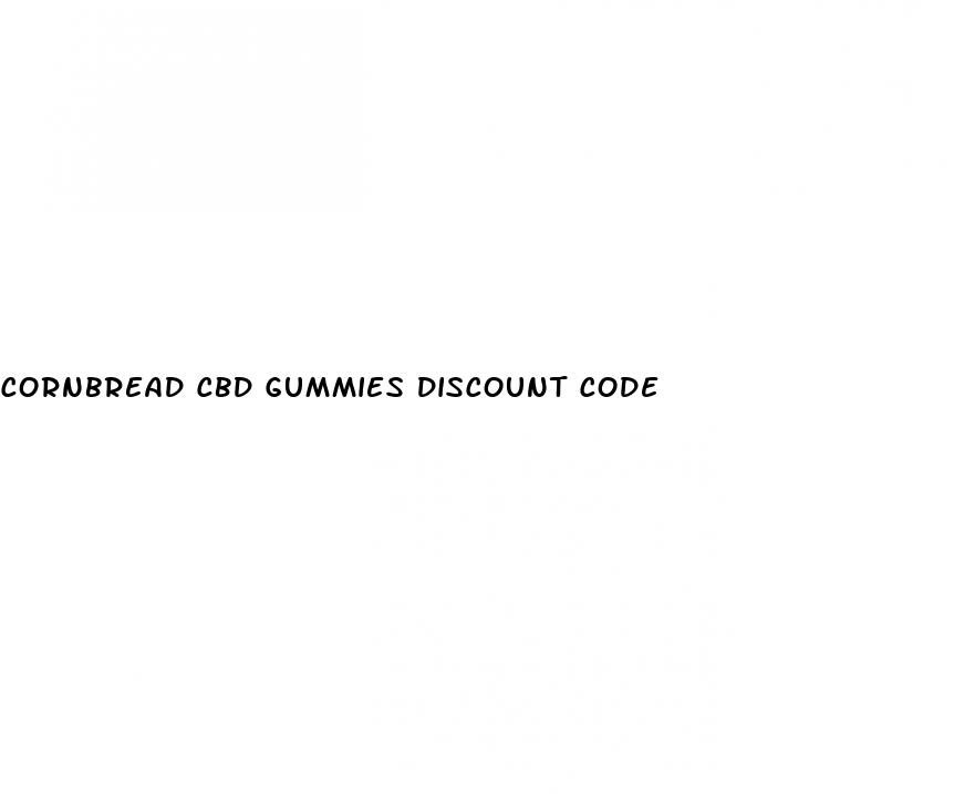 cornbread cbd gummies discount code