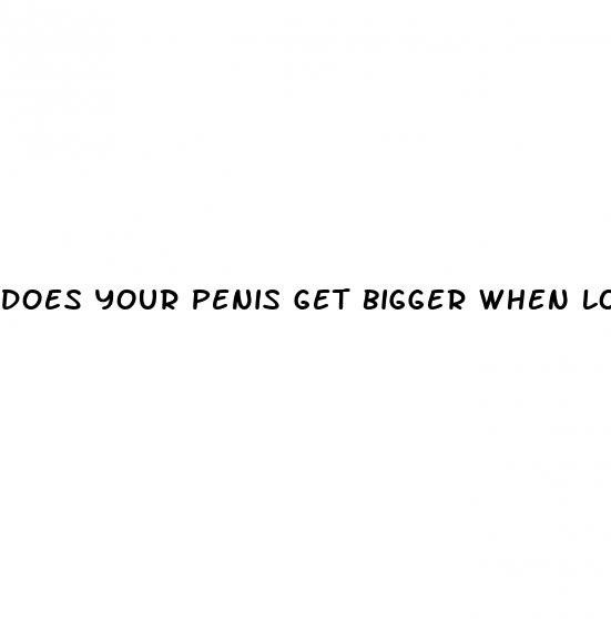 does your penis get bigger when losing weight
